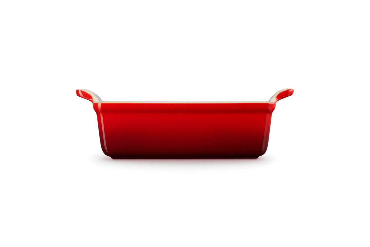 Stoneware Heritage Loaf Pan (Cerise)