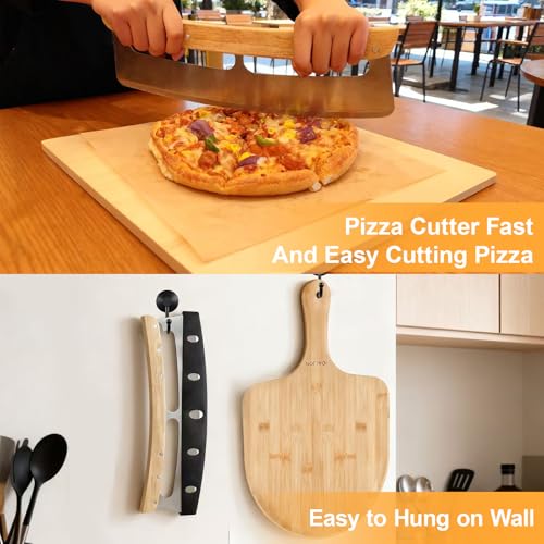 Rectangular Pizza Stone Kits 4PCS 12"x15" (12X15X0.4INCHES)