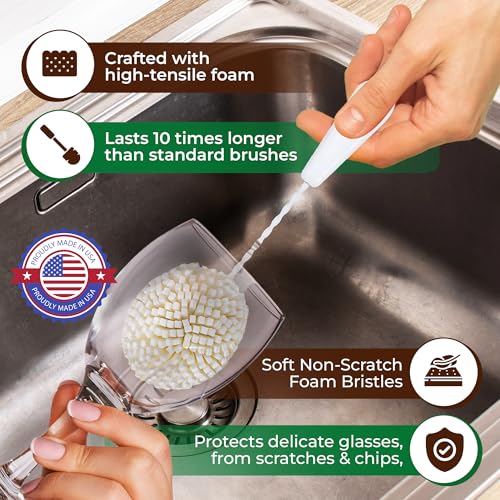 Small Glass Cleaning Brush
