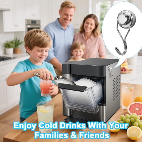 Stainless Steel Ice Scoop for Freezer with Magnetic Hook