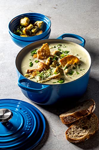 Enameled Cast Iron Round Dutch Oven (Marseille / 5.5 Qt)