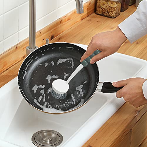 6 PCS Cleaning Brush (Gray)