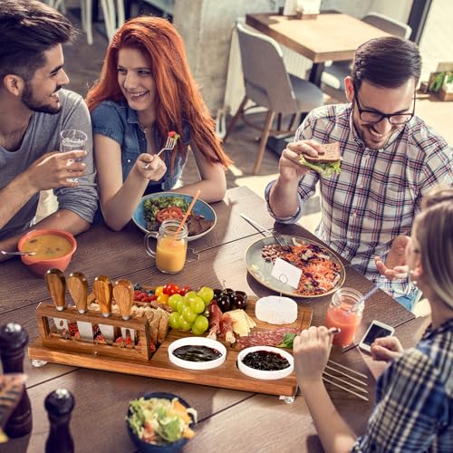 Charcuterie Boards Set with Knives