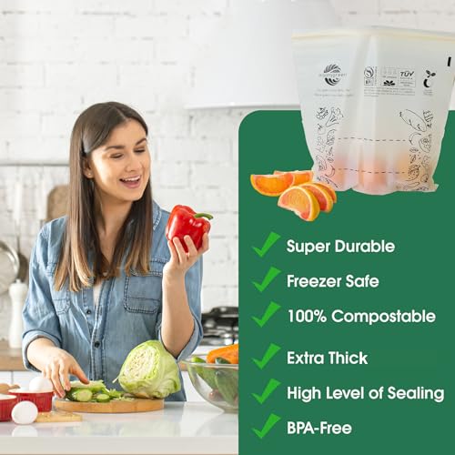 Compostable Food Storage Bags (280 bgas)