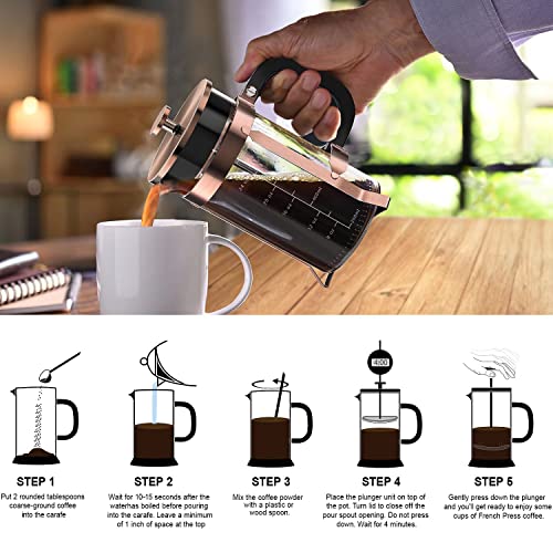 French Press 34oz (Copper / 34oz)
