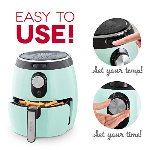 Deluxe Air Fryer (Aqua / 3qt / Air Fryer)