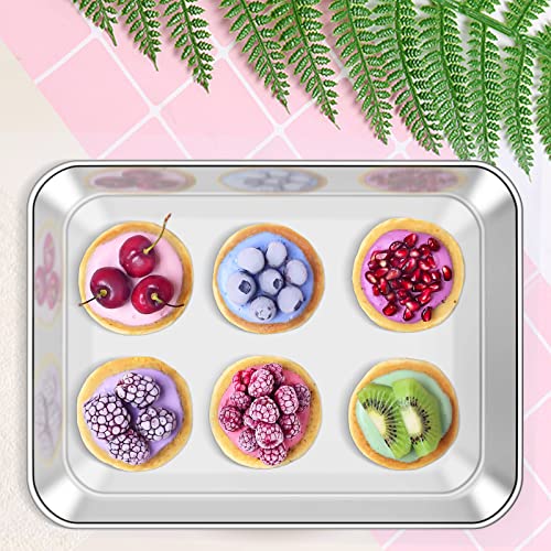 Baking Sheet with Rack Set [2 Sheets + 2 Racks] (9 inch)