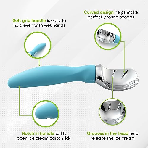 Heavy Duty Metal Ice Cream Scoop w