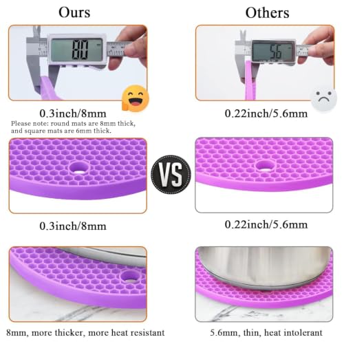 Silicone Silicone Trivet for Hot Dishes