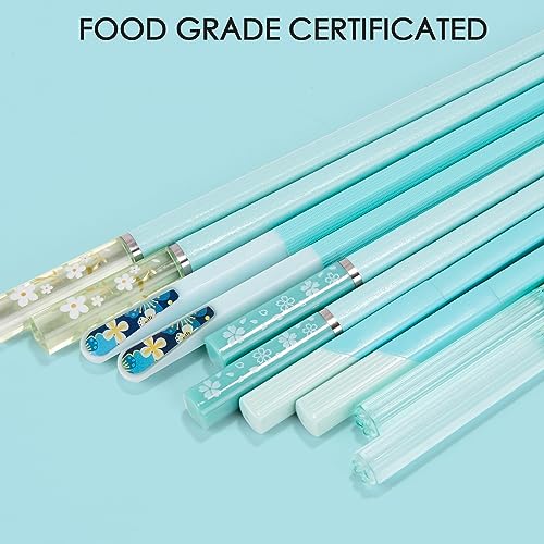 Chopsticks Reusable Dishwasher Safe (Light Blue)