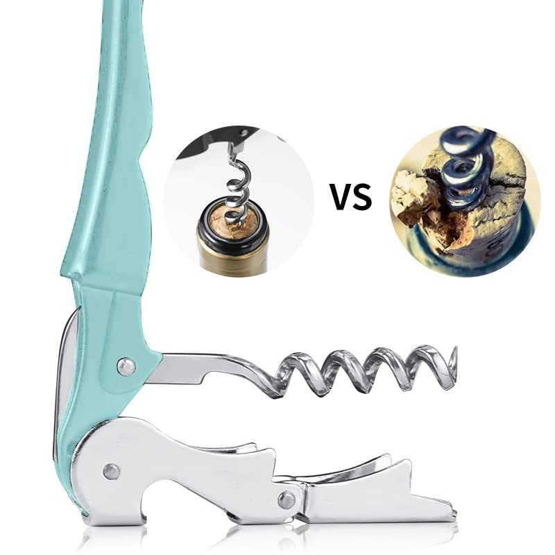 Professional Waiter Corkscrew Wine Openers Set (2 Count)