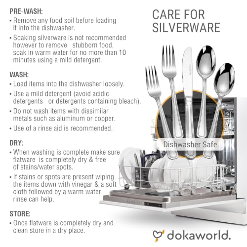 Stainless Steel Flatware (FINO flatware set - 40)
