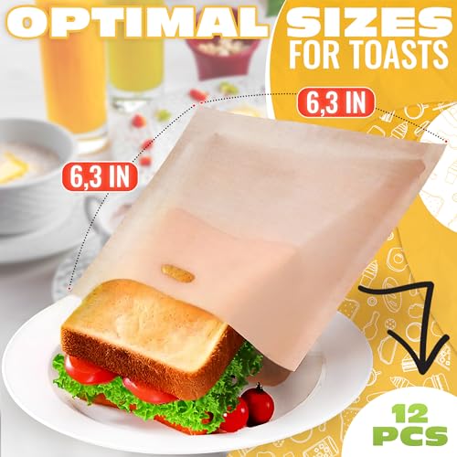 Reusable Toaster Bags 12 Pcs