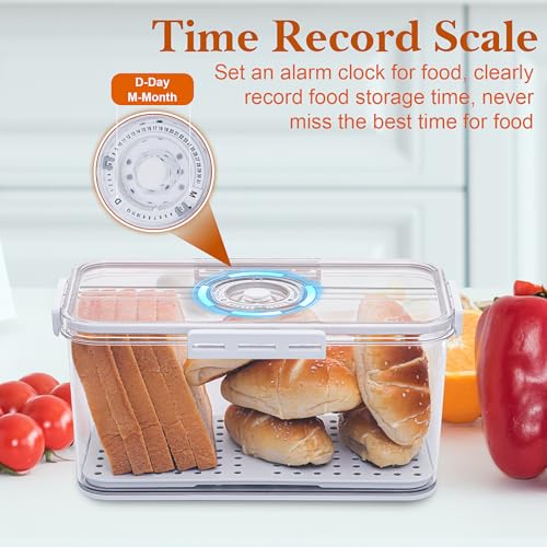 Bread Box for Homemade Bread Boxes for Kitchen Counter Airtight