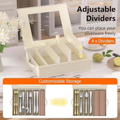 Silverware Storage Box (2 Pack-Silverware Storage Box)