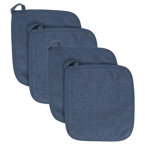 Terry Potholder & Hot Pad (4 Count)