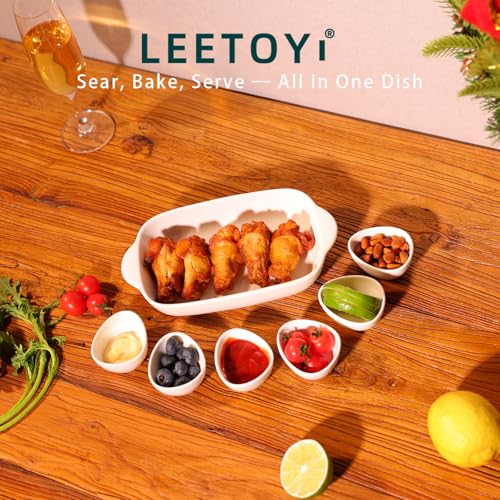 Ceramic Small Baking Dish 7.5 (White)