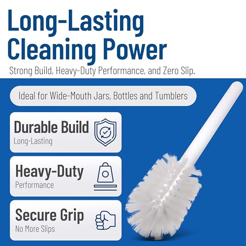 Dish Brush with Round Nylon Head (6 Count)