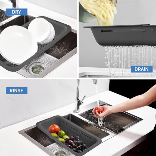 Collapsible Colander for Kitchen