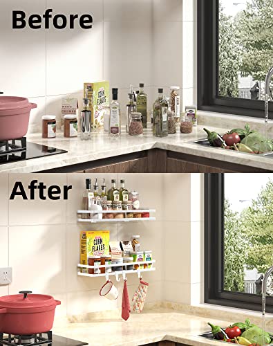 Spice Rack Organizer Wall Mount (2 Count)