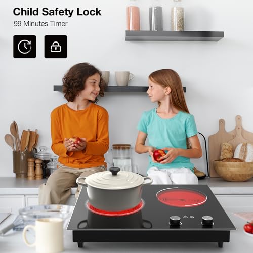 Electric Cooktop (2 Burner Electric Cooktop Built-In)