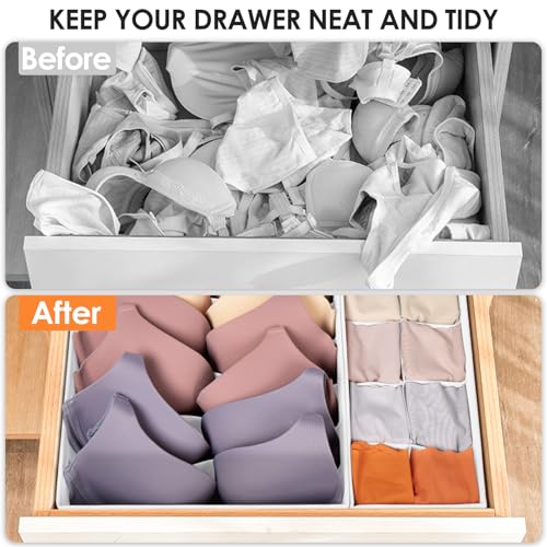 Drawer Organizer Clothes (8 Count)