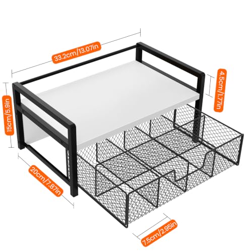 Tea Bag Organizer (White)