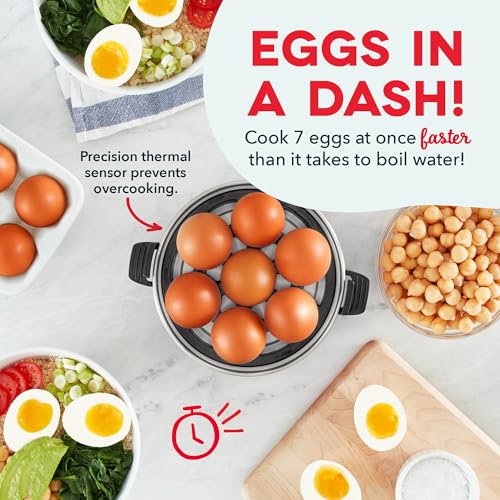 Rapid Egg Cooker (7 Eggs / Black)