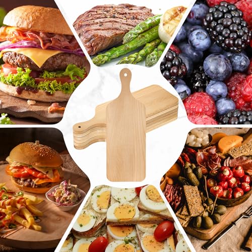 6 Pcs Wood Cutting Boards 17 Inch for Chopping Laser Engraving (17 x 6 inches)