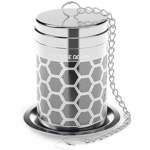 Tea Infusers Extra Fine Mesh Tea Strainers for Loose Tea (Small × 1 / Hexagon)