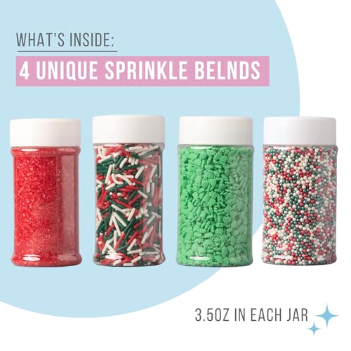 Sprinkles 4 Pack (Christmas)