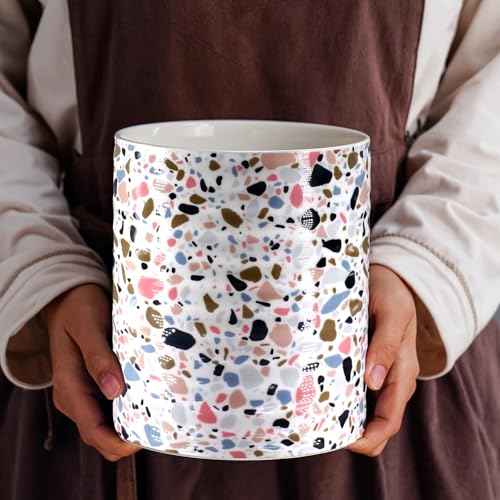 Kitchen Utensil Holder (Pink Terrazzo)