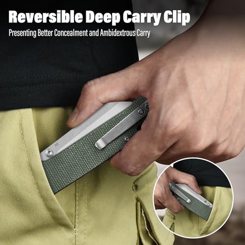 Penguin V2 Folding Pocket Knife (Green)