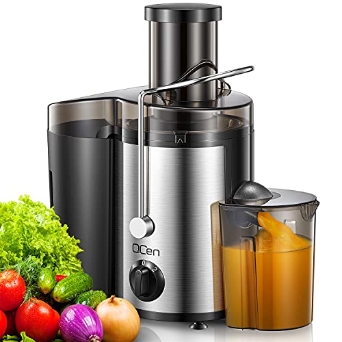 Juicer Machine 500W Centrifugal Juicer with Extra Wide Feed Chute