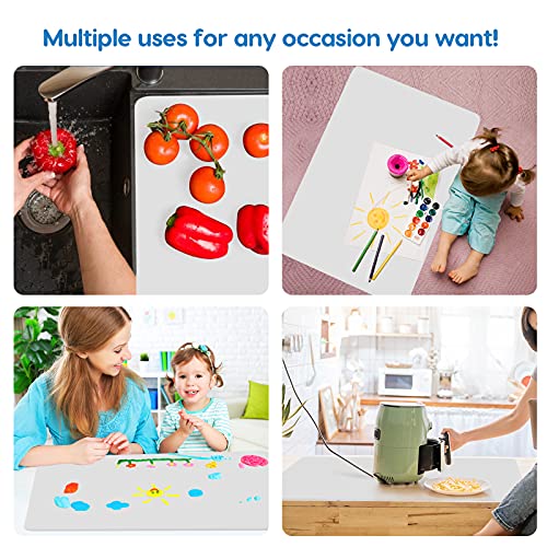 Extra Large Silicone Mat 35.3"x23.5"x0.08" (Translucent / 36"L x 24"W)
