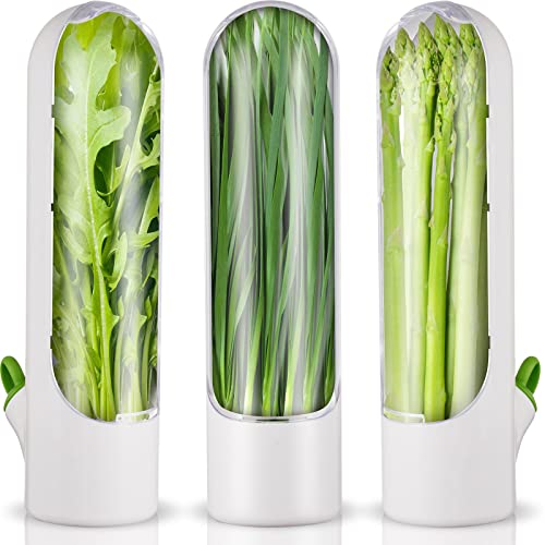 Herb Saver Pod Herb Keeper Vegetable Fresh Cilantro Containers for Refrigerator Keeping Bottle Herb Preserver for Mint Fridge Storage