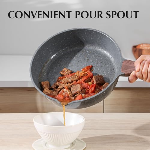 Nonstick Cookware Set 13 Pcs (Gray)