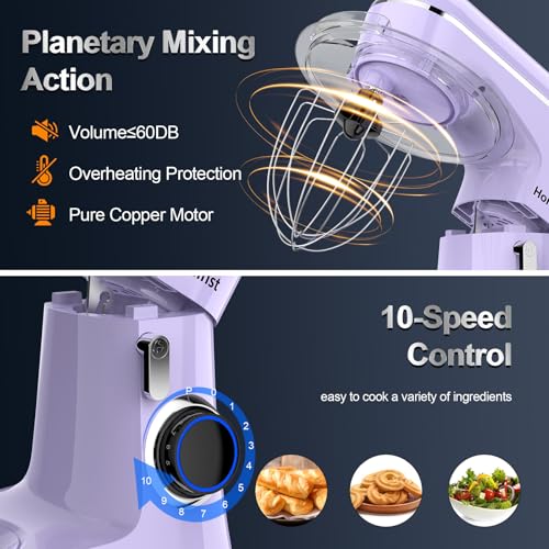 Stand Mixer 6.5QT 10 (Purple)