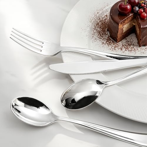 200Pcs Silver Plastic Cutlery (Cutlery Silver)