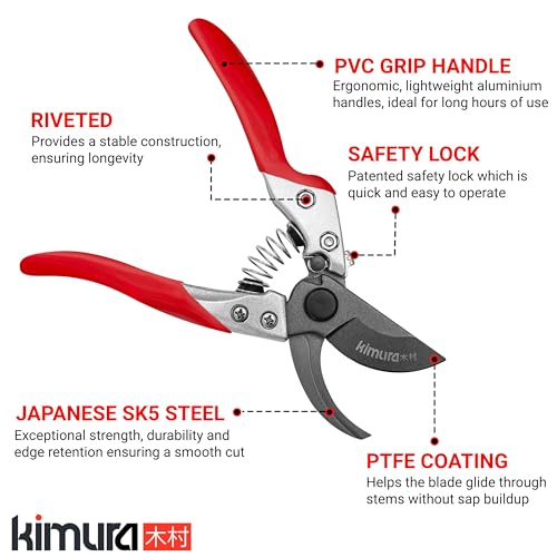 8" Pro Bypass Pruning Shears (8")