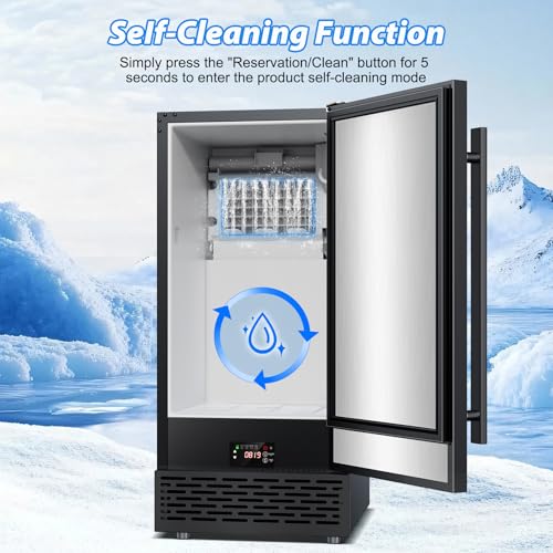 Under Counter Ice Maker (120Lbs/24-Y40FA)