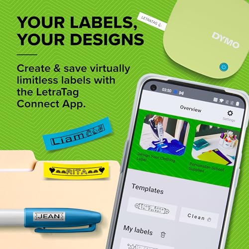LetraTag 200B Bluetooth Label Maker (2 Count)