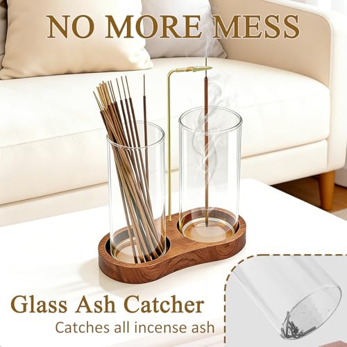 Incense Holder (2 in 1 Wooden Elliptical)