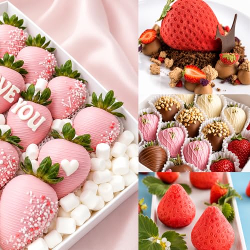 Strawberry Silicone Mold for Baking Mousse Cake
