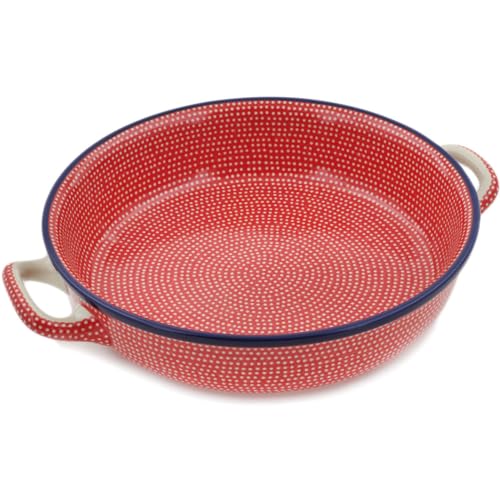 Round Baker with Handles 10 (Red Sea)