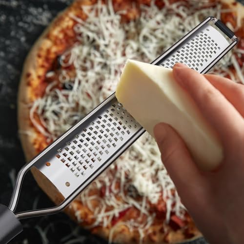 Zester Grater With Handle Cheese Grater for Lemon Zester Kitchen