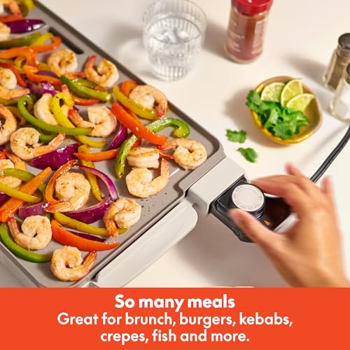 12 x 22 Electric Ceramic Nonstick (12" x 22" / Oatmilk)