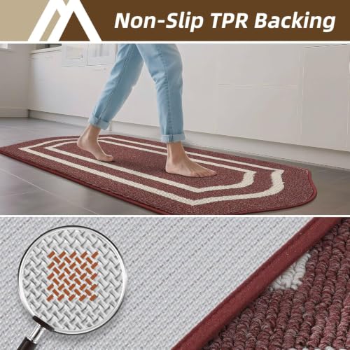 Long Kitchen Floor Mats and Rugs Non Slip Washable
