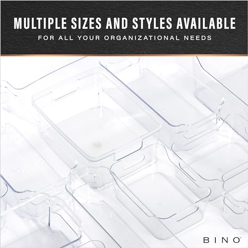 Plastic Organizer Bins (Clear / X-Small)