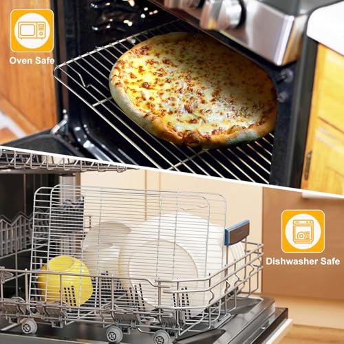 4 Pcs Baking Wire Rack for Cooling (15.3 Inch)